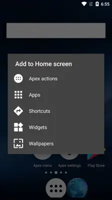 Apex Launcher Classic android App screenshot 7